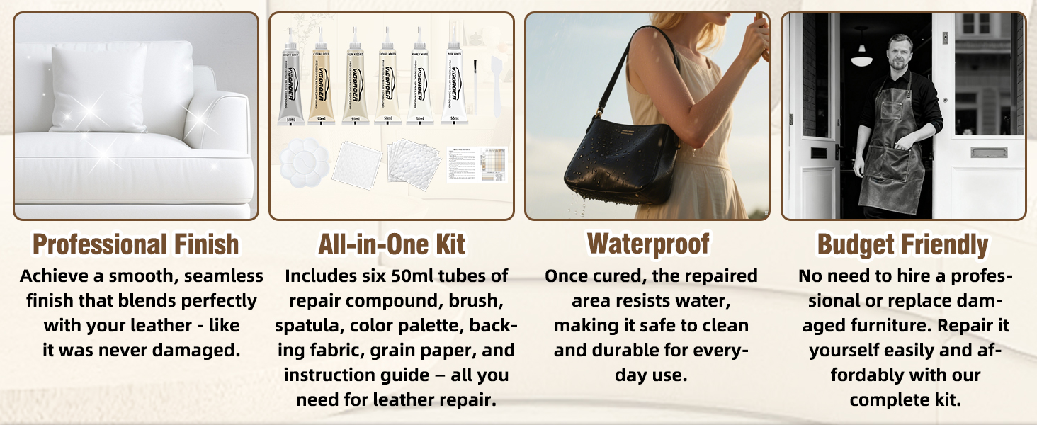 Leather Repair Kit for Furniture