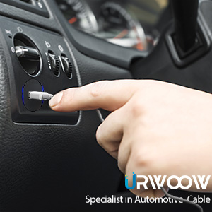  USB 3.0 Male to female AUX Mount Flush Cable