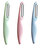 Vegetable Peeler by PNEATDEZ, Potato Peeler for Kitchen Stainless Steel Dual Blade, Swivel Peeler...