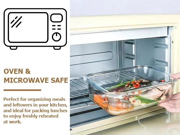 glass food storage container