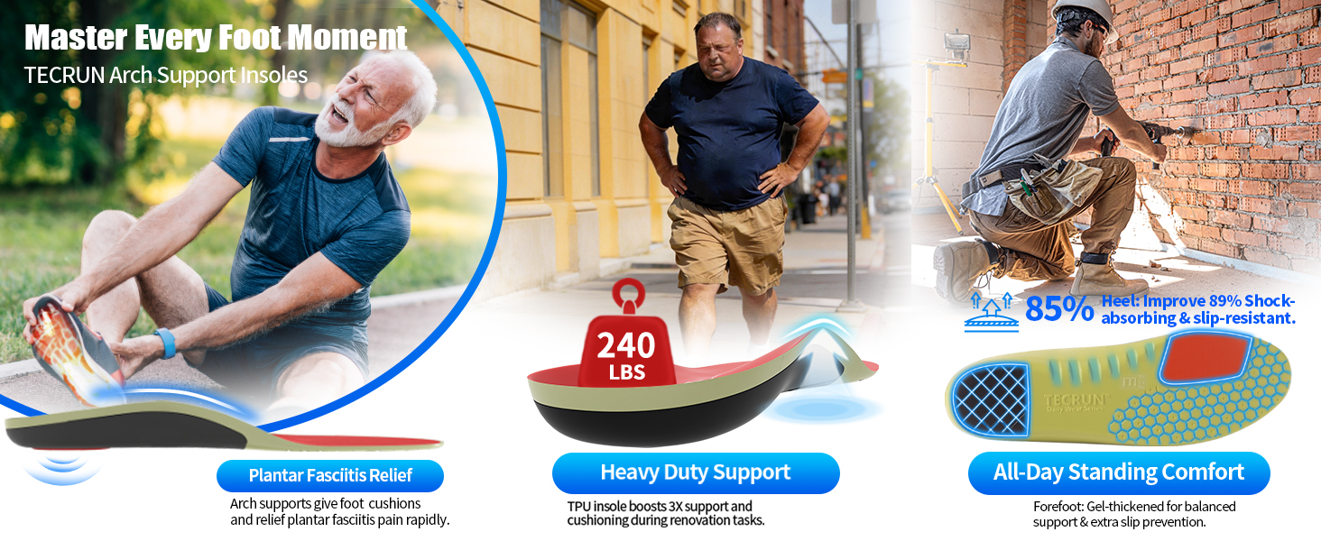 shoe insoles men arch support arch support inserts women