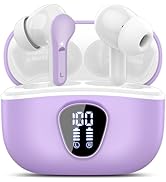 Wireless Earbuds, Bluetooth 5.4 Headphones HiFi Stereo, Bluetooth Earbuds with ENC Noise Cancelli...