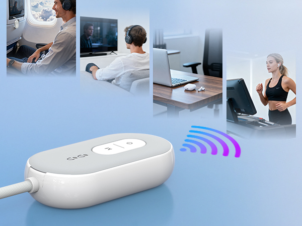 3.5mm bluetooth adapter bluetooth transmitter for headphones airplane bluetooth