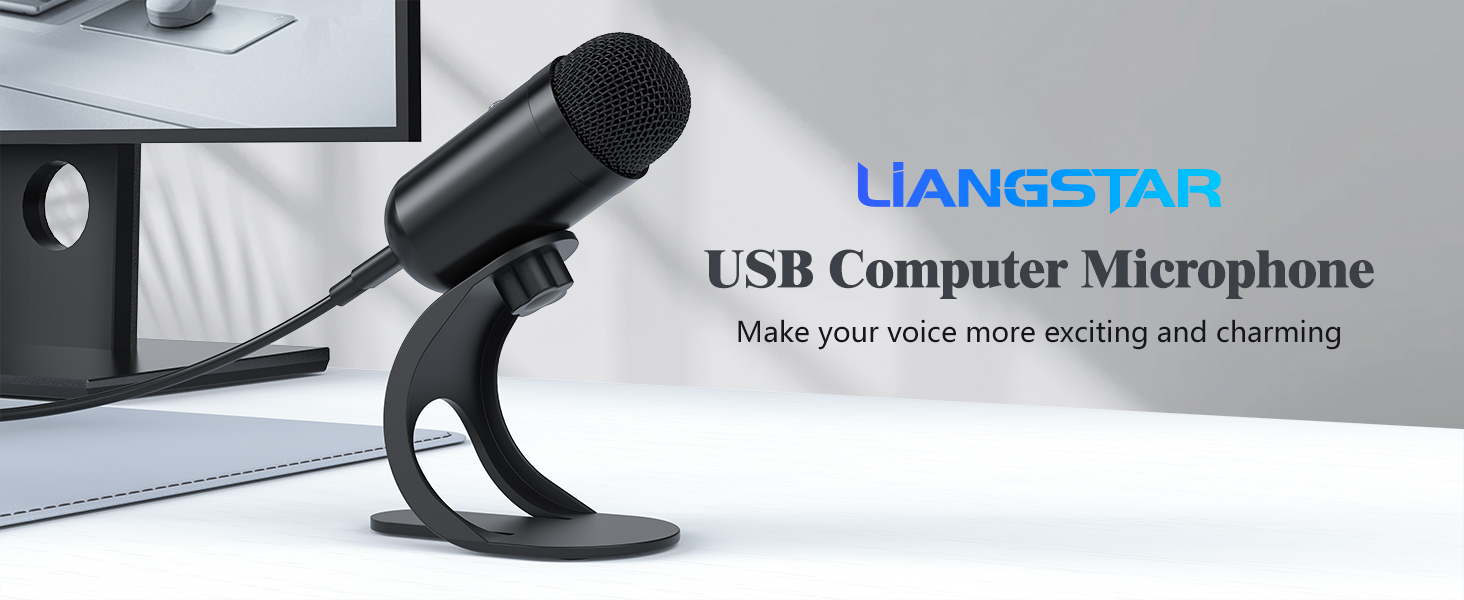 LIANGSTAR USB Computer Microphone