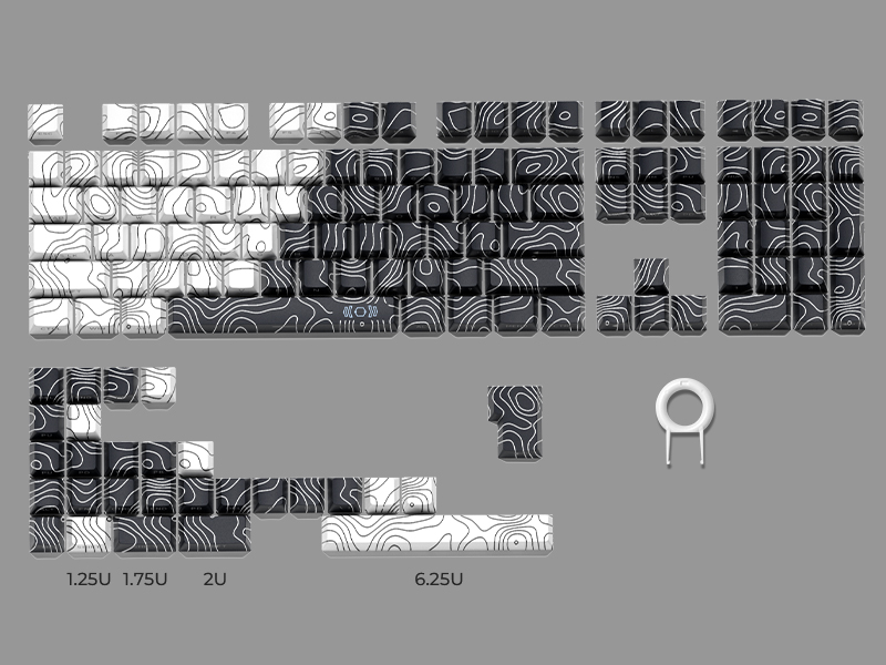 side printed keycaps
