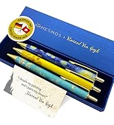 MESMOS 3pc Van Gogh Fancy Pen Set, Cute Pens for Women, Nice Pens for Journaling, Luxury Pens Wom...