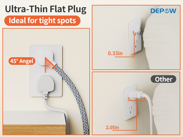 Extension Cord with Multiple Outlets