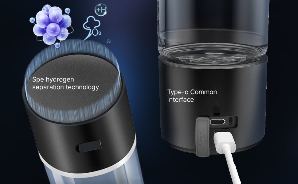 Hydrogen water bottle