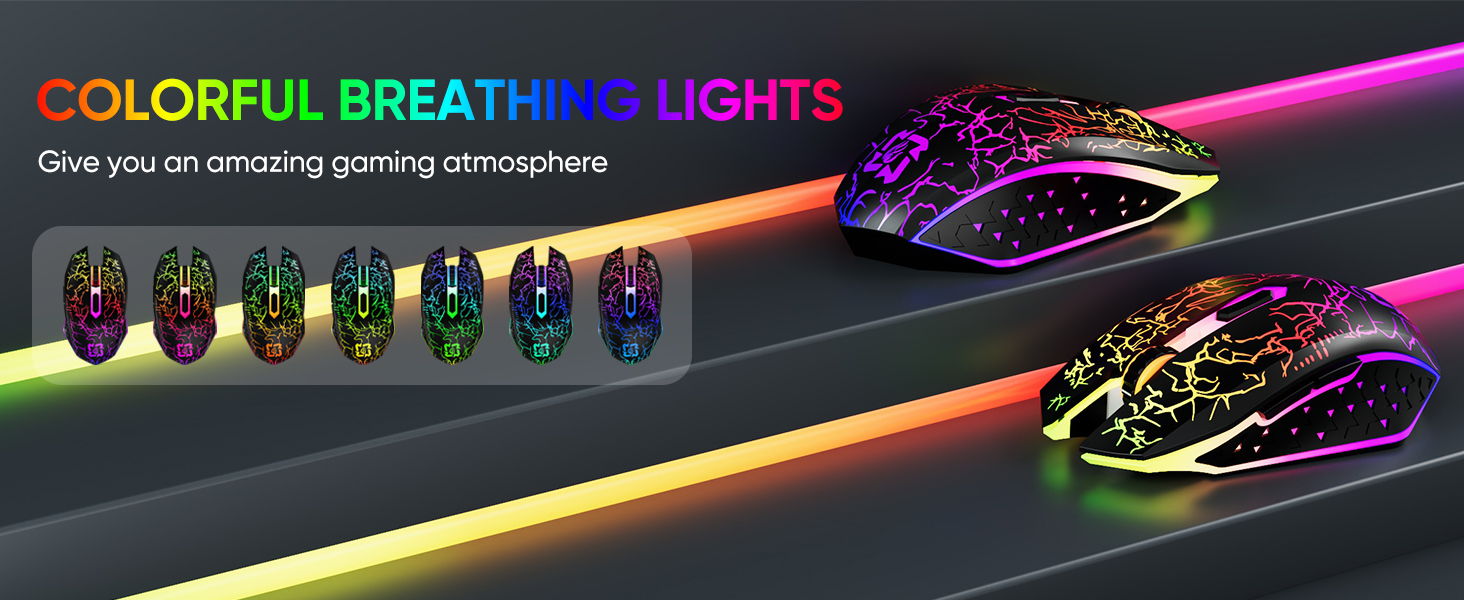 Bluetooth Mouse Wireless Gaming Mouse