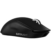 Logitech G PRO X Superlight 2 Wireless Gaming Mouse, 60g Pro-Grade with 5 Programmable Buttons, 4...