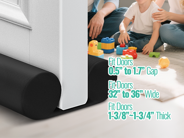 door draft stopper