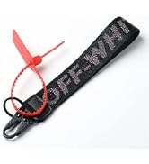 maxin Car Keychain,Fabric Keychain Wrist Lanyard with Key Ring,Car Accessories,Wallets,Jeans Deco...