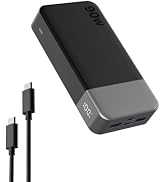 NOBIS Portable Charger 20000mAh 90W Laptop Power Bank | 2C+2A USB-C Fast Charging Battery Pack wi...