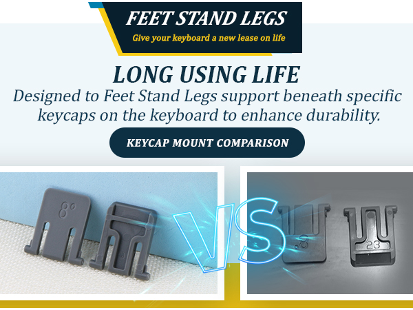 Keyboard Stand Feet Legs for Logitech K270 K260 K275 K200 MK270 MK260 