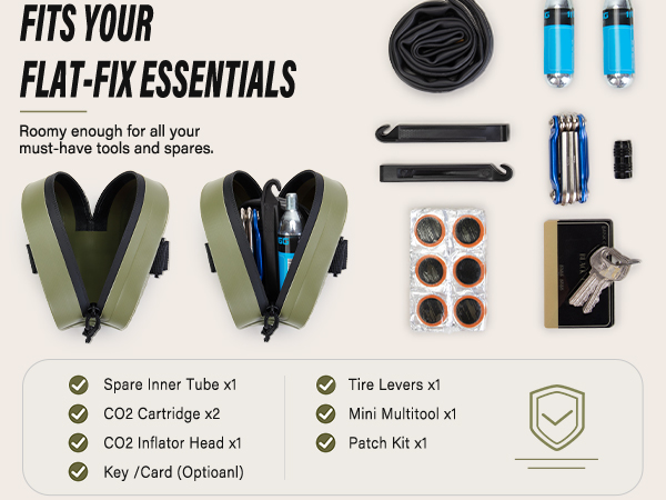 bike saddle bag