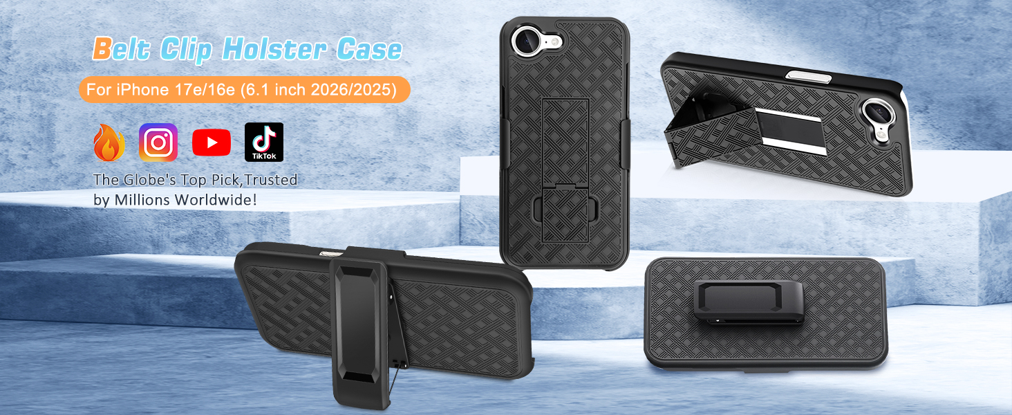 iphone 17e case belt clip iphone 16e case belt clip