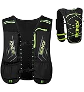 Azarxis Hydration Running Vest Backpack Pack 5L 5.5L for Women and Men Jogging Trail Race Maratho...