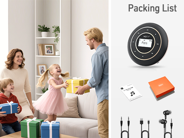 Multifunctional cd player