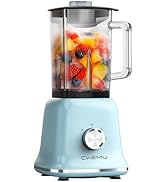 CKEMU Professional Blender For Smoothies, 58 Oz Glass Jar, Glass Blender Including Puree &amp; Crush ...