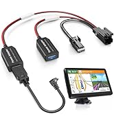 Pixelman GPS Charger Cable Adapter for Garmin(3-pin Type B),Compatible with Ford Escape/Ranger et...