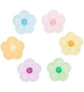 PERFECTSIGHT Cute Glitter Flower Thumb Grip Caps Compatible with Nintendo Switch/OLED/Switch Lite...