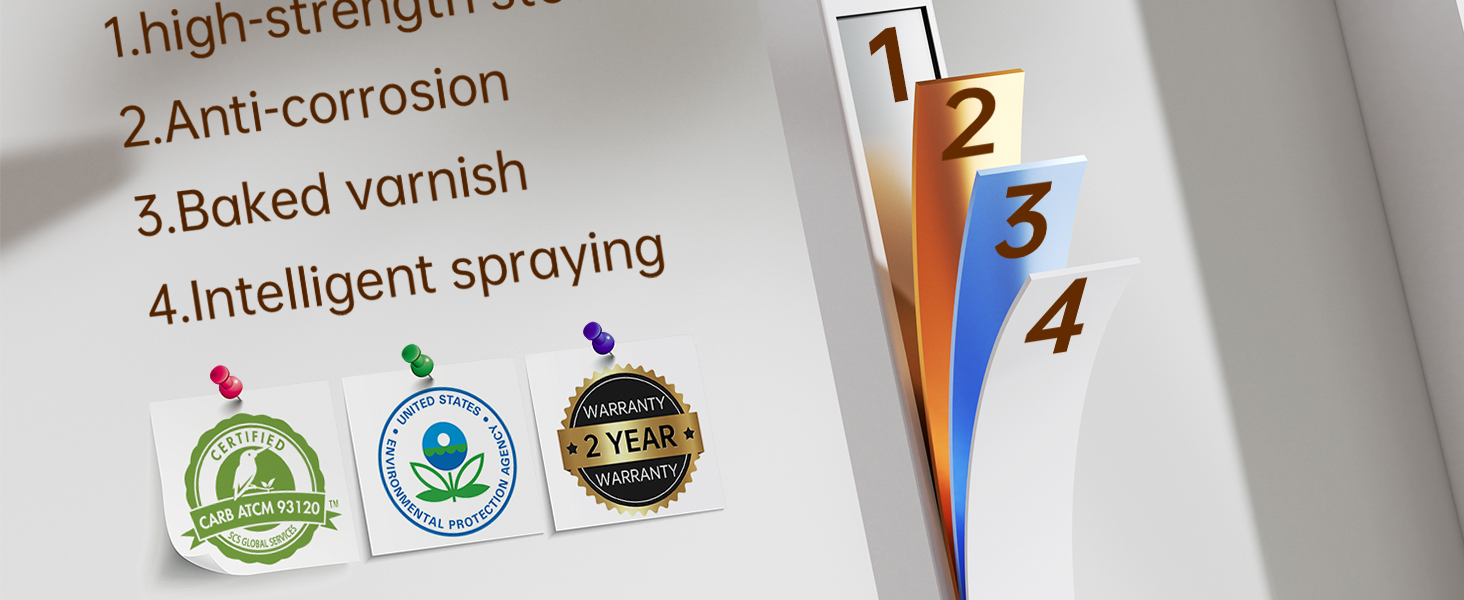 Veken eco-friendly high-strength height-adjustable table