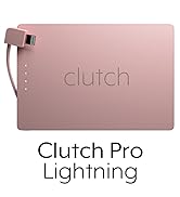 Clutch - Pro Portable Charger - Compatible with Apple Phones &amp; Small Devices - Power Bank - Magne...