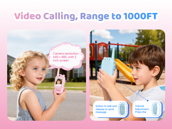 walkie talkies long range kids