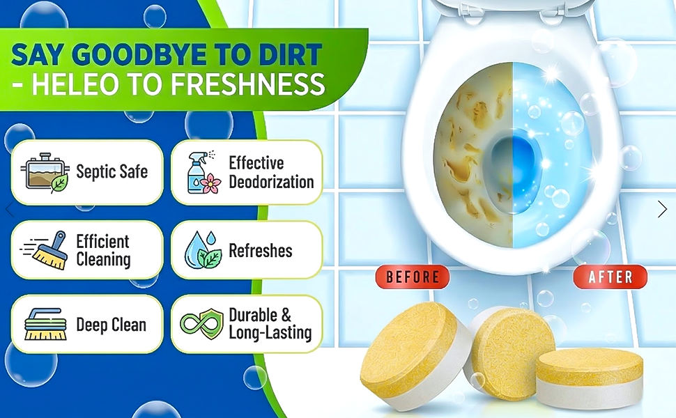 SAY GOODBYE TO DIRT- HELEO TO FRESHNESS