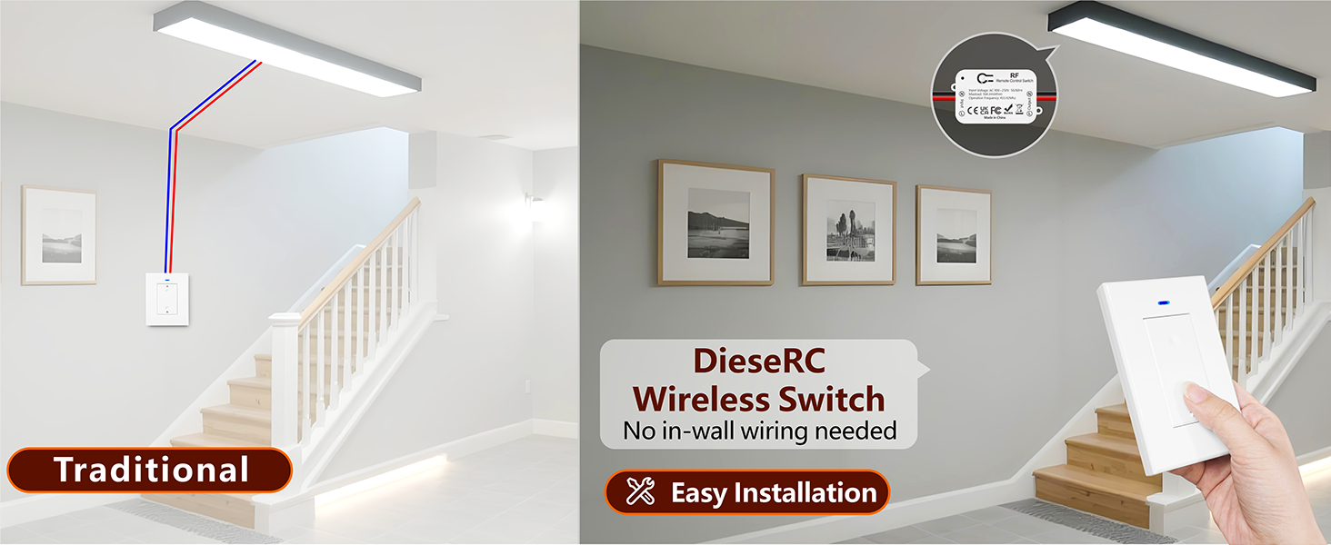 wireless light switch