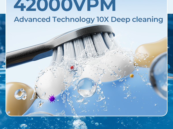 Black electric toothbrush