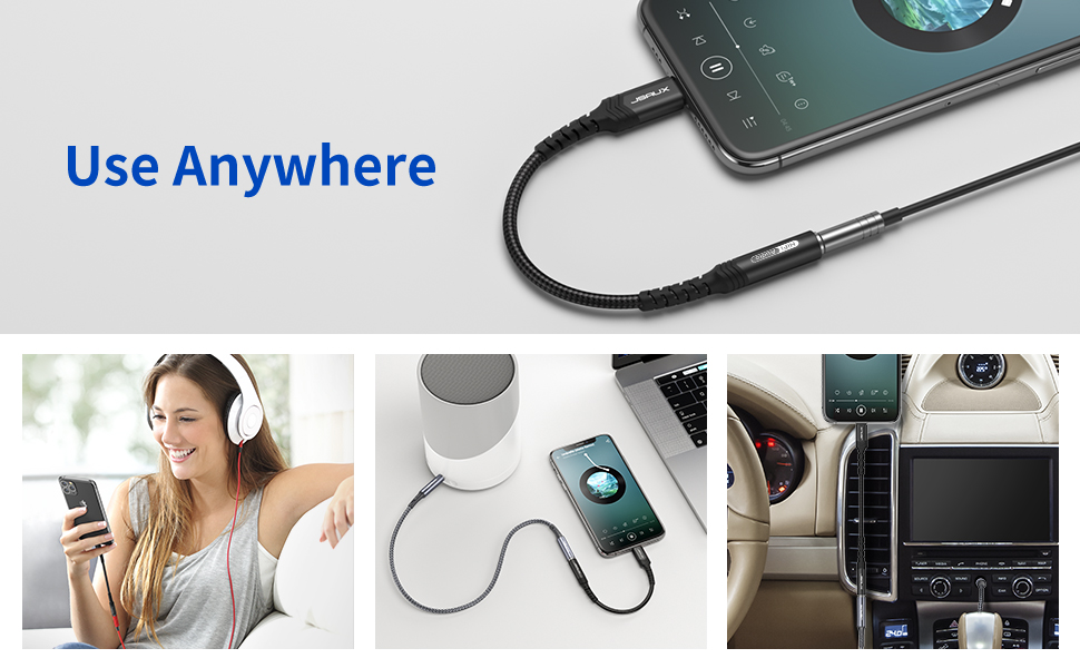 lightning to 3.5mm adapter