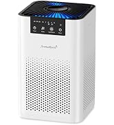 AromaRoom Air Purifiers for Bedroom with 3-in-1 HEPA Filter, Air Purifiers for Home Pet Pee Smell...