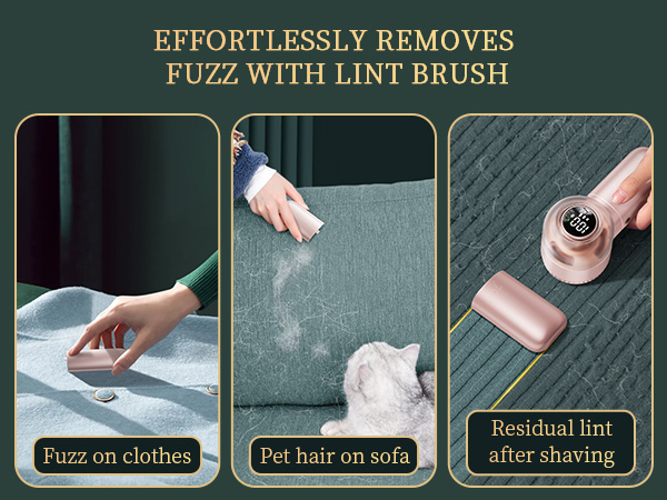 electric lint remover