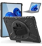 DreamerX Microsoft Surface Pro 8 Case 13 Inch 2021, Heavy Duty Rugged Shockproof Protective Case ...