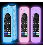 3 Pack Remote Covers Replacement Compatible with Toshiba and Insignia Fire TV Remote, Silicone Sl...
