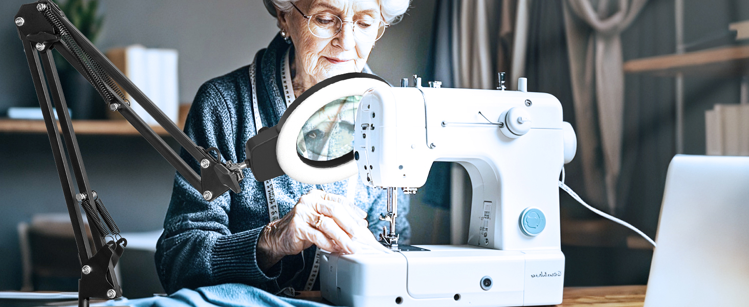 light with magnifying glass table magnifying glass with light Craft sewing