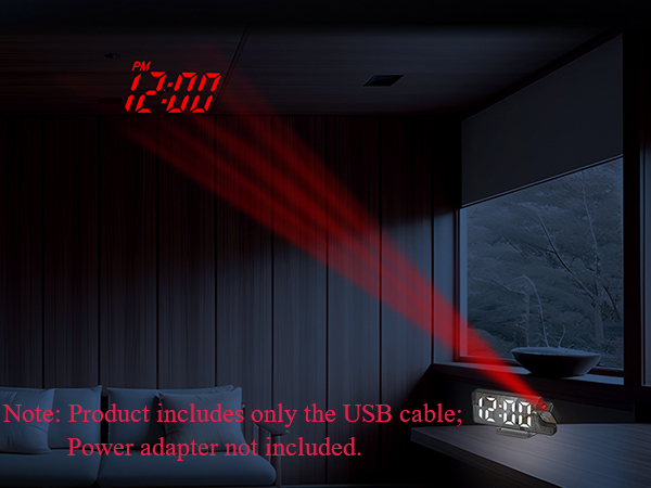 Projection Alarm Clock