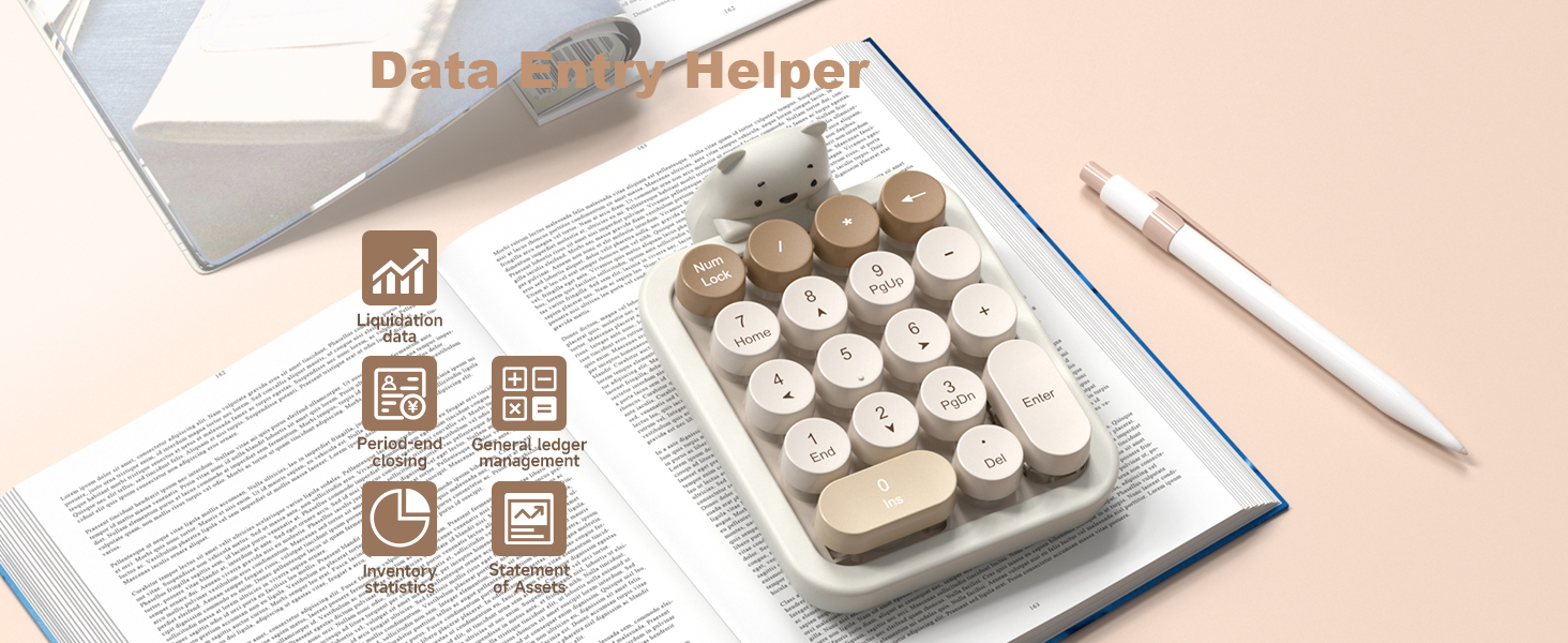 keyboard with number pad