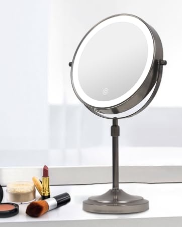 lighted makeup mirror