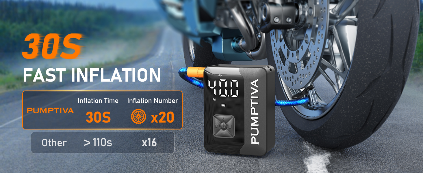 Tire Inflator Portable Air Compressor