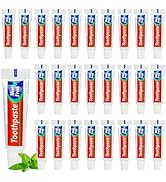 50 Tubes Travel Size Toothpaste in Bulk, Mini Small Toothpaste Mint Flavor Toothpastes for Guests...