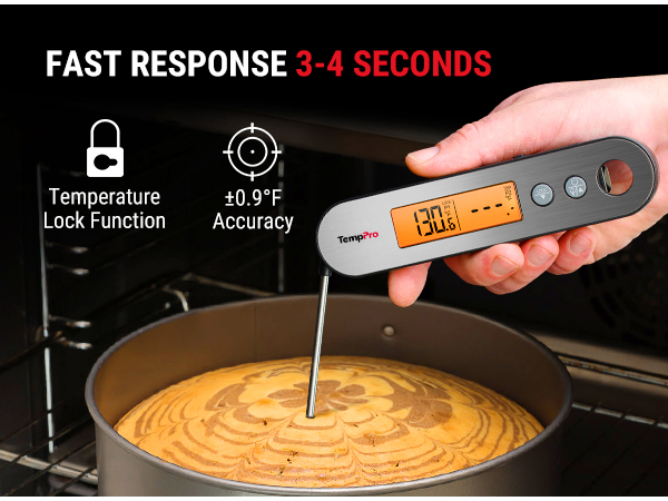 thermometer food temperature thermometer bbq thermometer for grill thermapen one