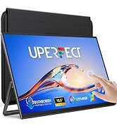 UPERFECT 15.6" Touchscreen Portable Monitor | 1080P IPS Matte Screen, Ultra-Thin Travel Monitor w...