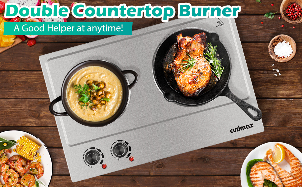 CUSIMAX Double hot plate