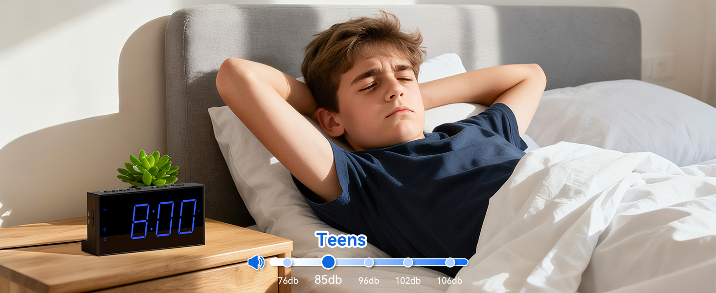 digital clock for bedroom