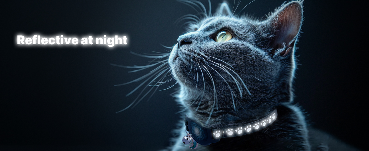 reflective cat collar