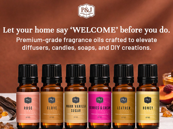 Fragrance Oils for Diffusers for Home Spice Set Fragrance Scents for Candle Making