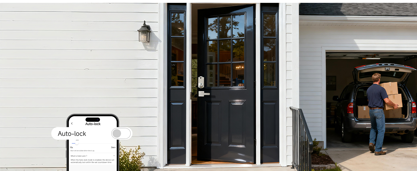 keyless entry door lock