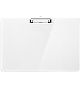 Macroclo Extra Large 11x17 Clipboards, Plastic Drawing Boards with Low Profile Clip Horizontal Cl...